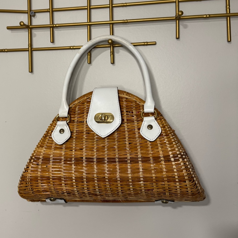 Kate Landry Woven Handbag